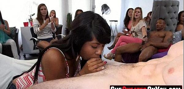  10  Women going nuts sucking stripper cock 33